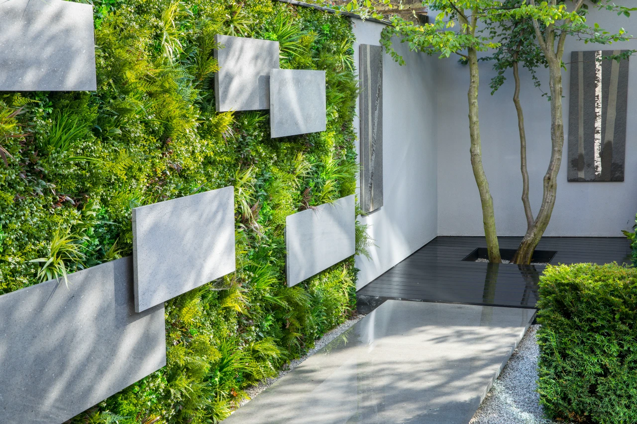 зеленые стены vistafolia
